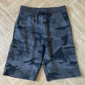 + CSG + Boys Camo Cargo Shorts
